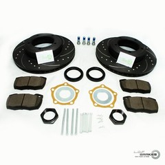 Land Rover Defender Front vented brake kit 110/ 130 TD5 TDCI POWERSPEC