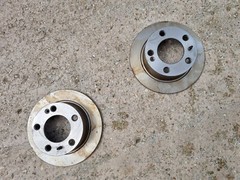 Citroen XM Rear Brake Discs Pair of PPF Braking PPF6205 DSK138 224mm