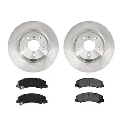 Front Brake Rotors & Ceramic Pads For Cadillac 06 -11 DTS Buick LuCerne V8 323mm
