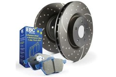 EBC Brakes S6KR1138 S6 Kits Bluestuff and GD Rotors