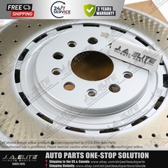 2pcs Front Brake Rotor With Holes fit Maserati Quattroporte Ghibli, 670030935