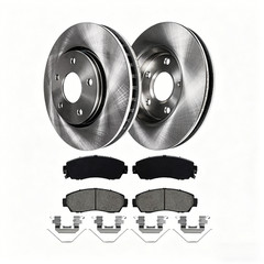 Fits 2007 – 2016 Honda CR-V AWD 11.65 inch (296mm) Front Brake Disc Rotors Pads