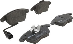 Brembo P85075 Low-Met Front Disc Brake Pad Set AUDI/SEAT/SKODA/SPYKER/VW/VW (FAW
