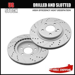 295mm Rear Drilled Disc Rotors for GLA250 CLA250 QX30 B Electric DriveB250e