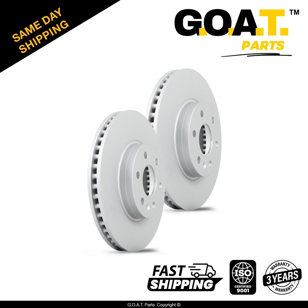 Front Brake Rotors Set for 21-22 Chevrolet Colorado GMC Canyon 12.8 inch