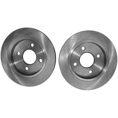 253mm Rear Disc Brake Rotors for Ford Focus 2001-2007 Fiesta 2014 2015-2019 Pair