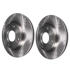 10pc Front Rear Brake Rotors and Ceramic Brake Pads for 2012 – 2018 Toyota Yaris