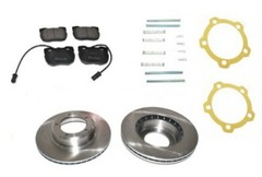 FRONT BRAKE PADS & BRAKE DISCS KIT DISCOVERY 1 FROM 1993 VENTED LRC8107