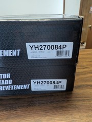 AIMCO YH270084P Brake Rotors – Pair – 100% CNC Cut Non‑Directional Finish – New 