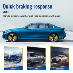 10.91in Front Brake Rotors For 2017 2018 2019 2020 2021 2022 2023 Subaru Imprez