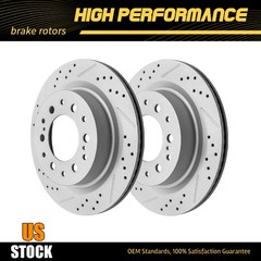 13.19 inch (335mm) Rear Disc Brake Rotors For 2022 2023 Toyota Tundra 3.4L