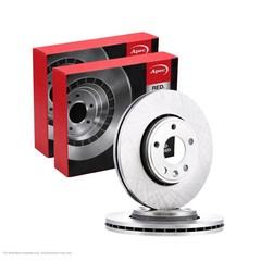 2x APEC Front Brake Discs For VAUXHALL VIVARO A Bus (X83) 86kW/117HP/1998cc