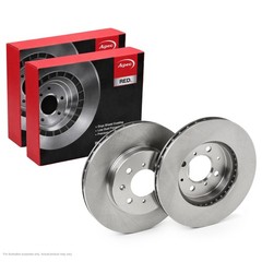 2X APEC Front Brake Discs for MG ZR 120 2001-05 262mm Vented DSK668