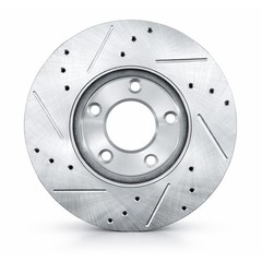 Front Drilled Slotted Brake Rotors for 2004-2013 Mazda 3 2009-2013 Mazda 3 278mm