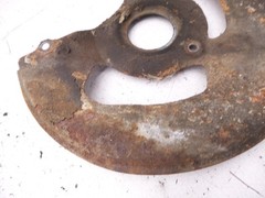 70-81 Camaro Firebird Front Brake Rotor Dust Shields Brakes Disc Original GM