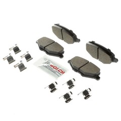 Bosch OEM Front & Rear Ceramic Brake Pads Kit For 2013-2014 Volkswagen Routan