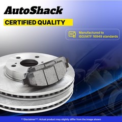 Front Brake Rotors Premium Ceramic Pads for Subaru Crosstrek Impreza 2.0L