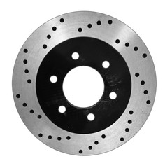 [Front Drill Brake Rotors Ceramic Pads] Fit 03-09 Toyota 4Runner 13.3″ Diameter