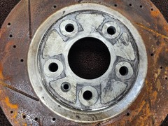 CHEVROLET CORVETTE Z51 3LT 14-19 2X SLOTTED DRILLED FRONT WHEEL BRAKE DISC ROTOR