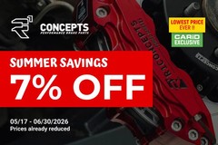 For Buick Envision 16-18 R1 Concepts GeoSpec Plain 1-Piece Rear Brake Rotor