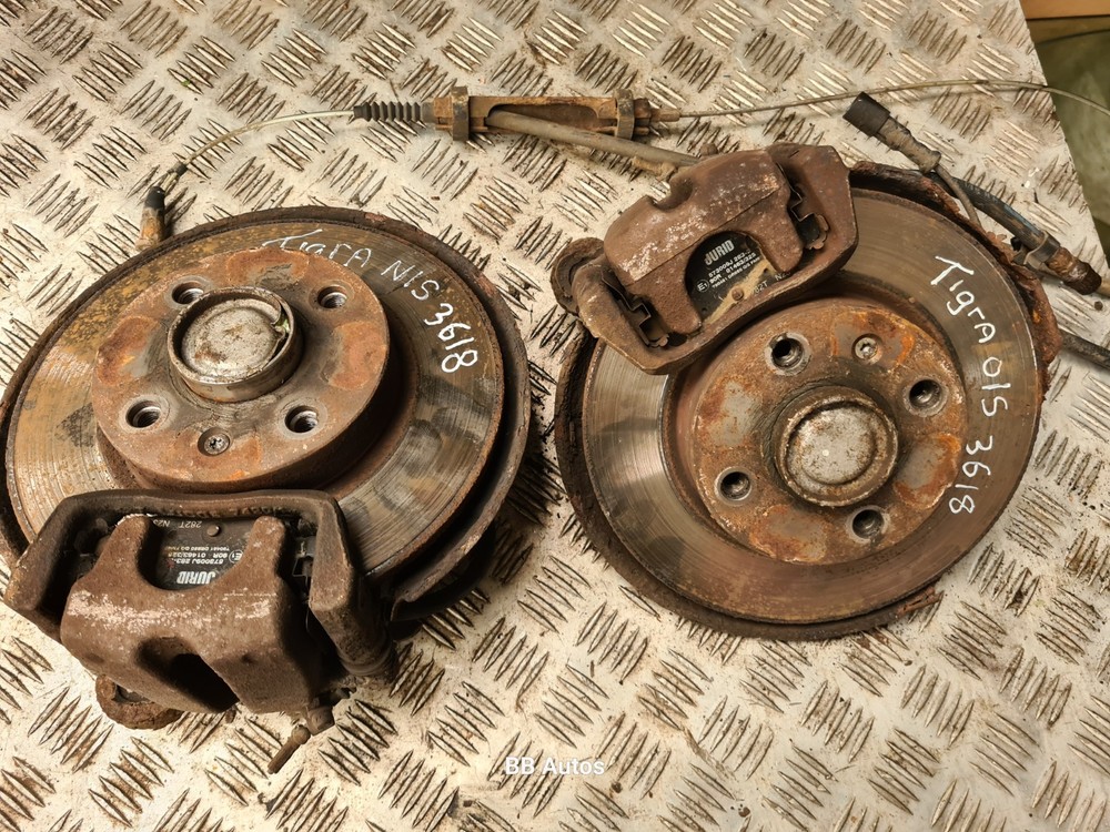 VAUXHALL TIGRA B REAR BRAKES BRAKE DISC CONVERSION (SEE PICS) 2004-2009