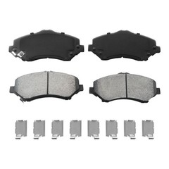 Front Rear DRILLED Rotors + Brake Pads for 2008 – 2012 Dodge Nitro Jeep Liberty