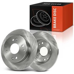 2Pcs Rear Disc Brake Rotors for Honda Accord 1991-1997 Acura CL 1997 2.2L 2.7L