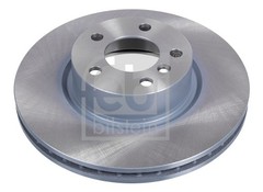 2x Febi 38576 Front Brake Discs Pair 327mm Vented Fits Bmw X3 X4