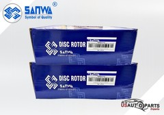 SANWA SET OF 2 REAR BRAKE ROTOR VENTED &GEOMET COATED 340mm FOR FORD F-250 05-12