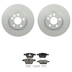 Bosch Front Quietcast 300mm Rotors Ceramic Disc Brake Pad Kit For Volvo V70 XC70