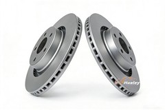 2 Front Drilled and Slotted Brake Rotors for 2015-2024 Ford Mustang 12.60″ 320mm