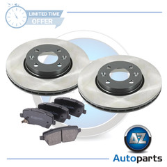 For Nissan – Note E11 2006-2012 Front 260mm Vented Brake Discs and Pads