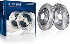 5-Lug Front & Rear Brake Pads Rotors for 2011-2020 Dodge Durango