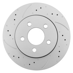 Front Drilled Brake Rotors + Brake Pads for 2008 – 2011 Dodge Nitro Jeep Liberty