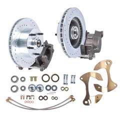 Deluxe Disc Brake Kit for 1955-1964 Chevy Bel Air Nomad Del Ray Full Size Car V8