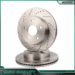 Front Brake Disc Rotors Vented For Chrysler Aspen Ram 1500 Classic 2019-2023