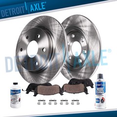 Rear Brake Rotors Ceramic Pads for 2006 Kia Sedona 2007 Hyundai Entourage