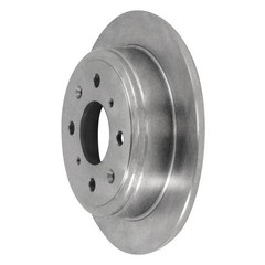 For Honda Civic 1992-1995 DuraGo BR3258 Plain Solid Rear Brake Rotor