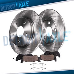 302mm Rear Disc Rotors Ceramic Brake Pads for 2013-2016 Ford Fusion Lincoln MKZ