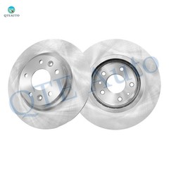 Front 296mm Brake Disc Rotors For 2017 2018 Renault Koleos