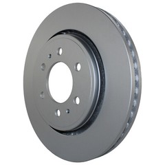 Bison Performance Pair Front Coated 350mm Brake Rotors For Expedition Navigator