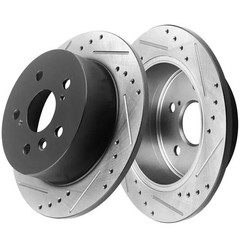 330mm Front and 334mm Rear Rotors + Brake Pads for Acura ZDX MDX 2010 2011 2012