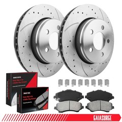 302mm Front Disc Rotors Brake Pads for 2008 -2011 2012 Dodge Nitro Jeep Liberty