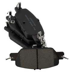 TRQ Front & Rear Posi Ceramic Brake Pad & Performance Rotor Kit for Honda CRV