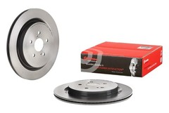 Brembo 09.E031.11 Prime UV Coated Vented Brake Rotors – Rear Pair