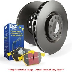 EBC S13 Front Kit Yellowstuff and RK Rotors for 15-16 WRX 2.0T / 07-15 Tribeca