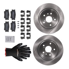 Rear Brake Rotors & Ceramic Pads Kit for Lexus ES350 Toyota Avalon Camry S31433