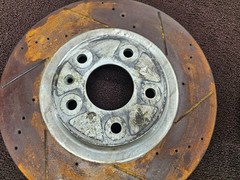 CHEVROLET CORVETTE Z51 3LT 14-19 2X SLOTTED DRILLED FRONT WHEEL BRAKE DISC ROTOR