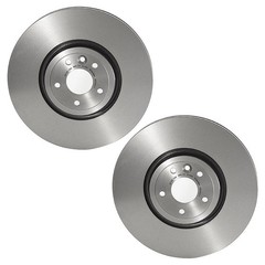Brembo Pair Set 2 Front 350mm Pillar Vented Brake Disc Rotors for Jaguar XE XF