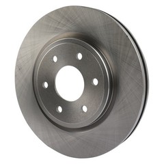 For 2005-2017 Frontier 2x Front Brake Solid Discs Rotors And 4x Ceramic Pads